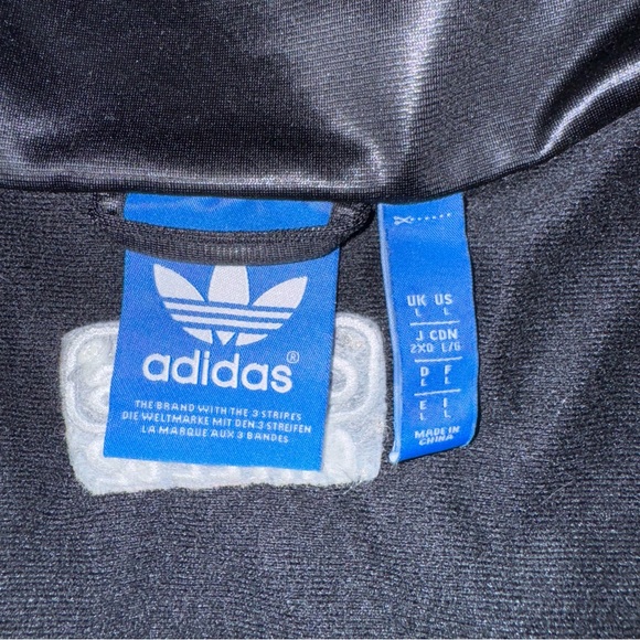 RARE Vintage Adidas Chile 62 Men’s Faux Leather Glanz Track Jacket (2008) - Picture 10 of 12